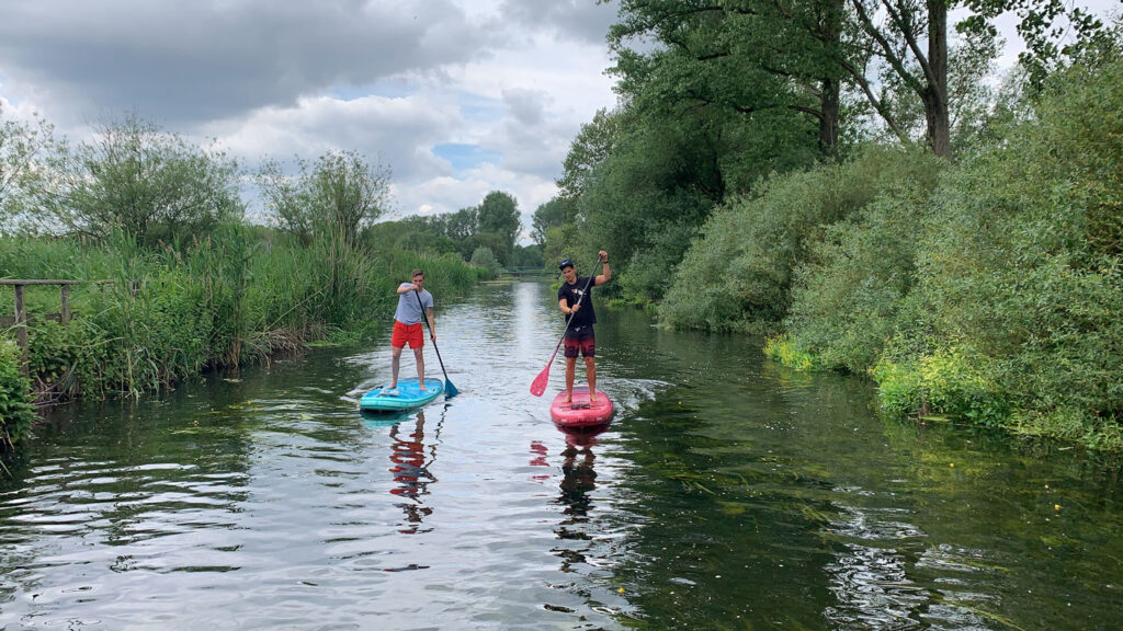 SUP Trave Tour Nütschau Bad Oldesloe Sehmsdorf Barnitz Lübeck