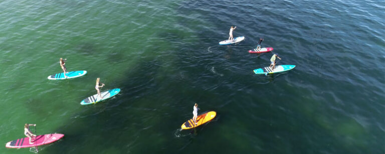 SUP Schnupperkurs Stand Up Paddling Anfängerkurs in Sierksdorf Haffkrug - Bad Oldesloe am Freibad Poggensee - auf Fehmarn Miramar